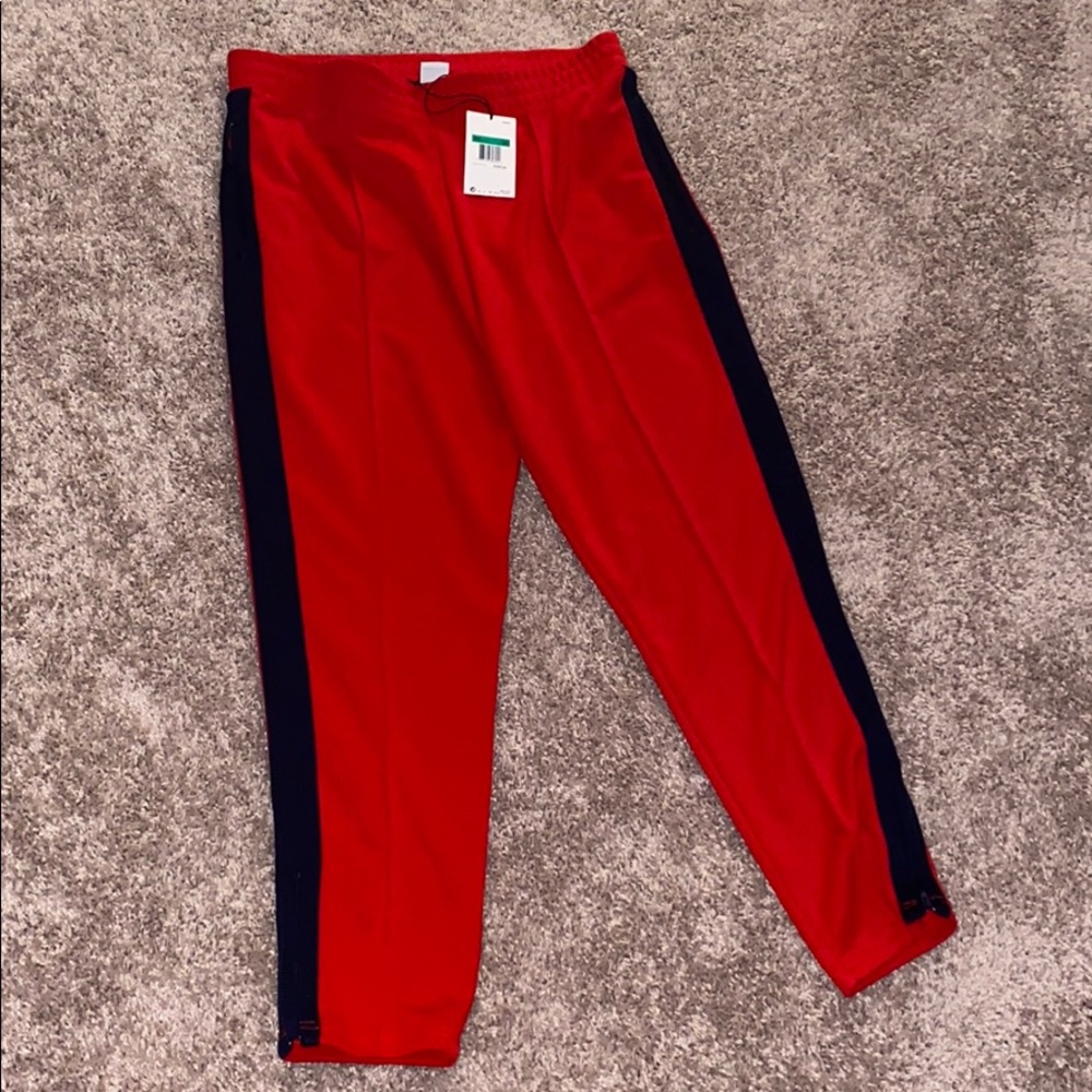 Nike Lab x Martine Rose Track pants Red / Grey XL